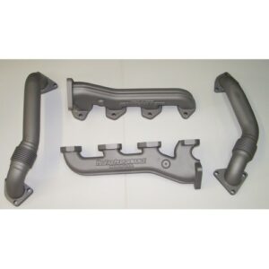 Cast Flow manifolds and up pipes-bare